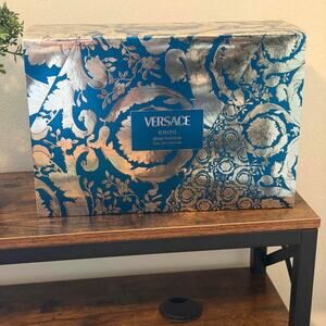 Versace eros blue silver